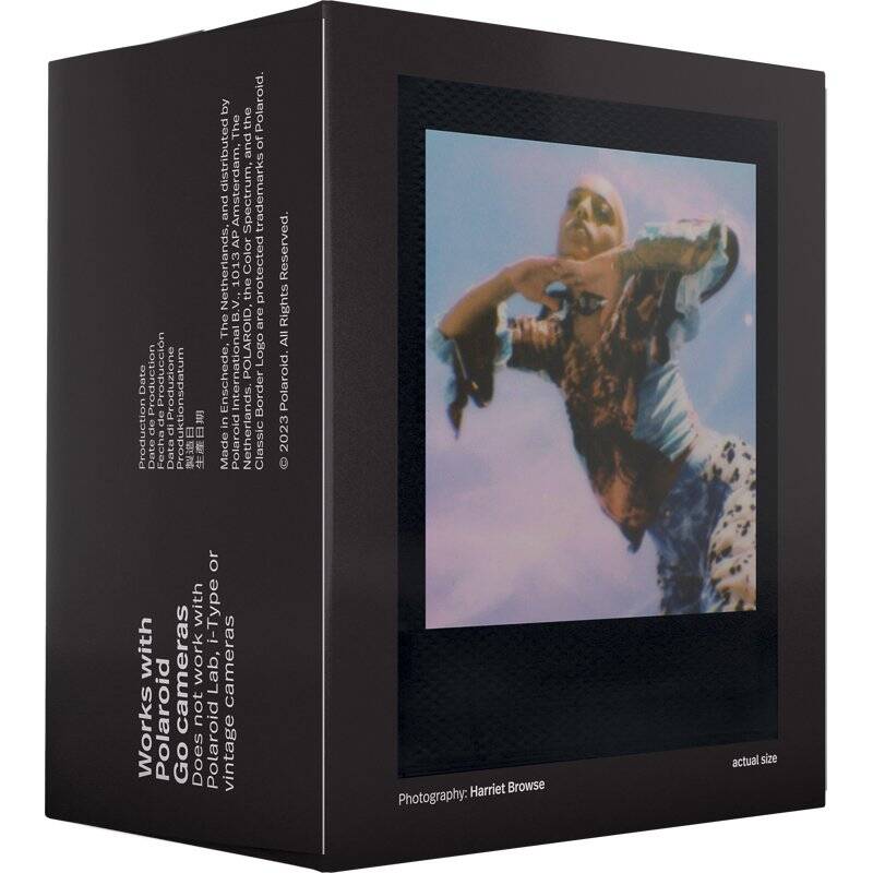 Polaroid Go Film Double Pack 16 photos - Black Frame