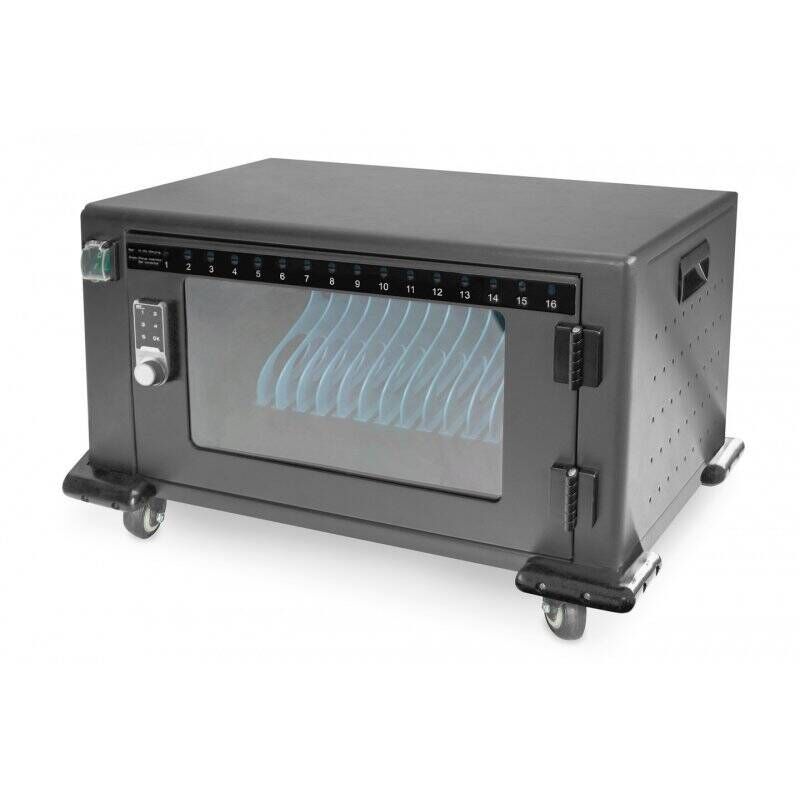 Digitus Armoire de charge mobile pour ordinateurs portables / tablettes jusqu'à 14 pouces