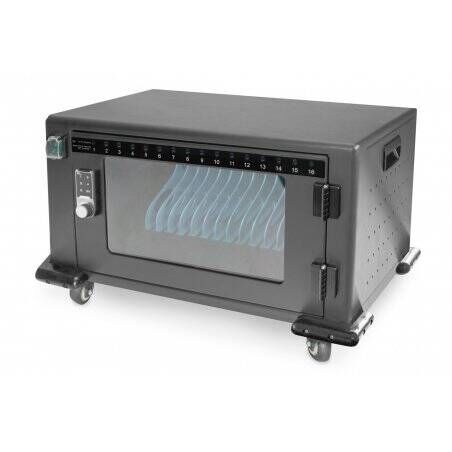 Digitus Armoire de charge mobile pour ordinateurs portables / tablettes jusqu'à 14 pouces