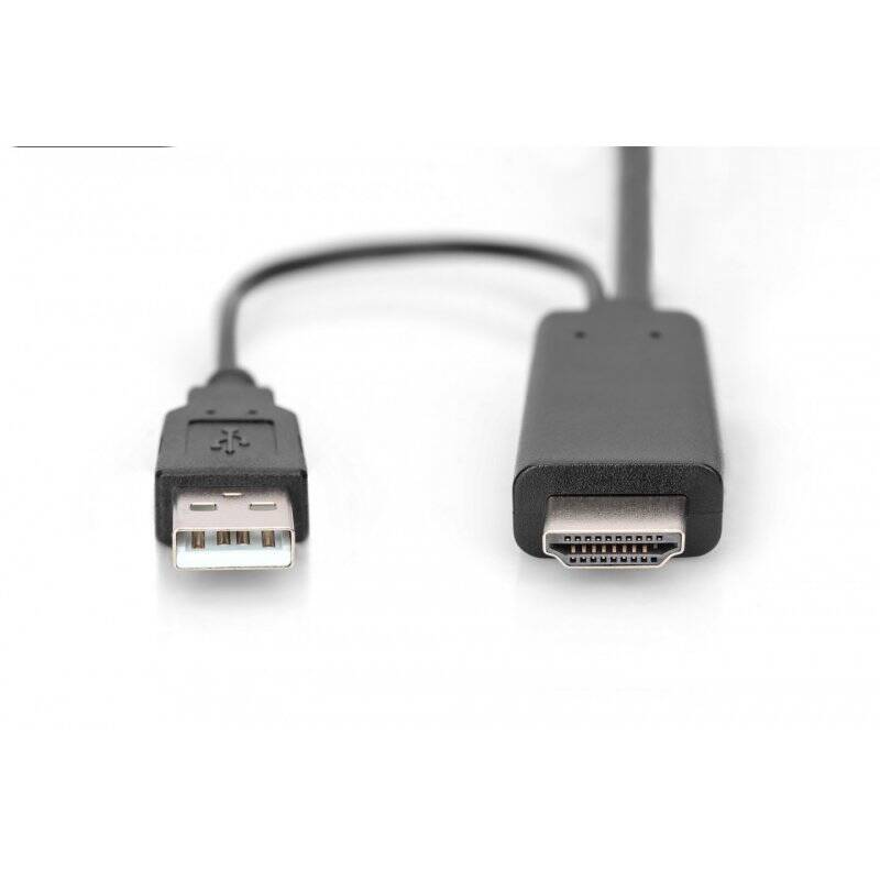 Digitus Câble adaptateur HDMI 4K – HDMI vers DisplayPort