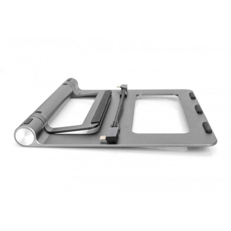 Digitus Variable Notebook Stand with 7-Port Pop-Out USB-C™ Docking Station