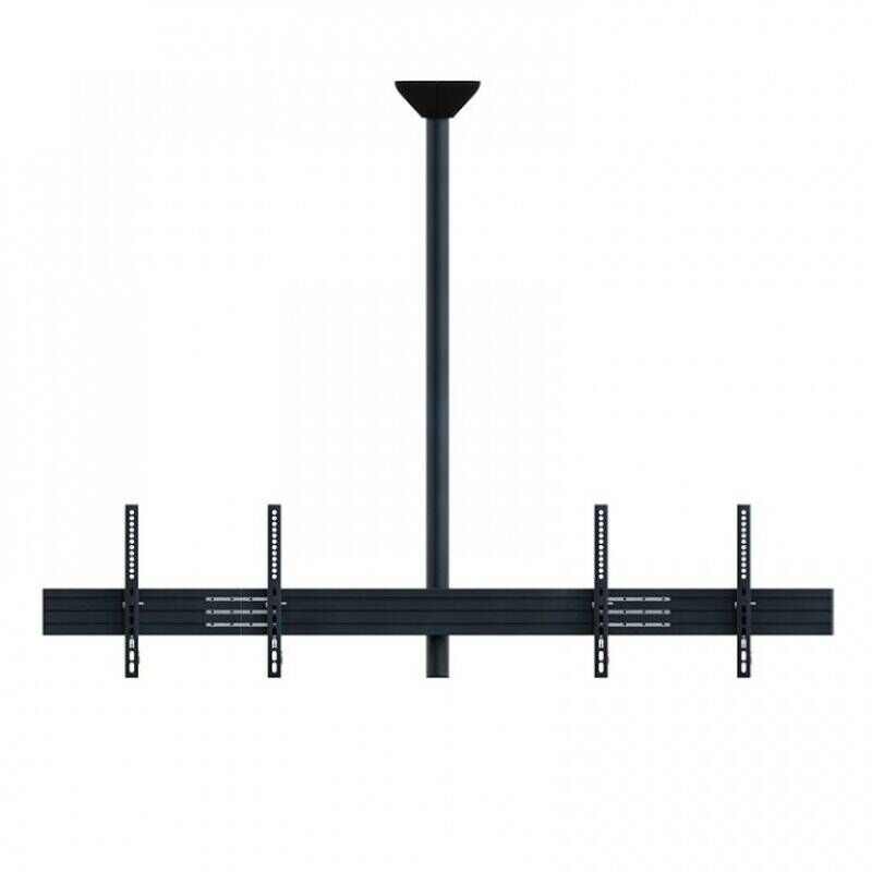Hagor 3312 monitor mount / stand 165.1 cm (65") Black Ceiling