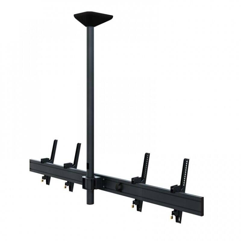 Hagor 3312 monitor mount / stand 165.1 cm (65") Black Ceiling