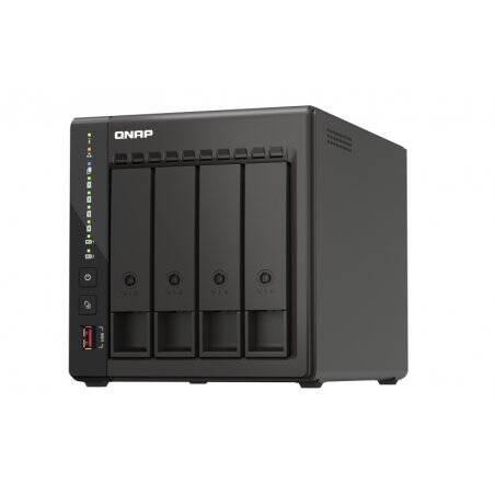 QNAP TS-453E NAS Tower Ethernet/LAN Noir J6412