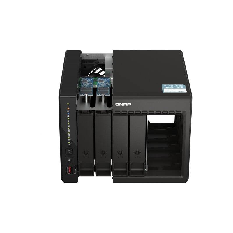QNAP TS-453E NAS Tower Ethernet/LAN Noir J6412