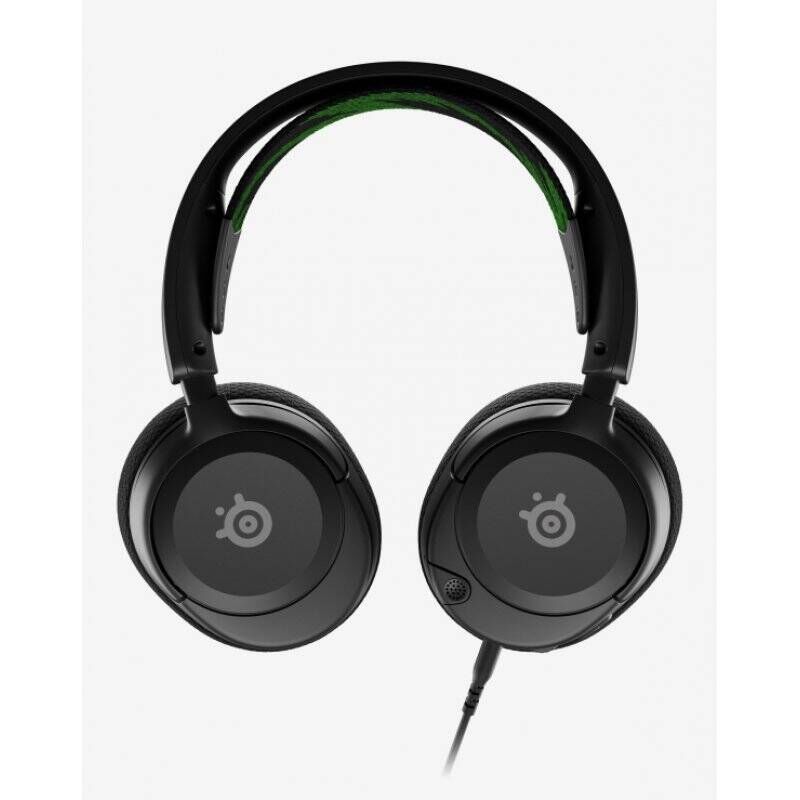 Steelseries ARCTIS NOVA 1X Casque Avec fil Arceau Jouer Noir, Vert