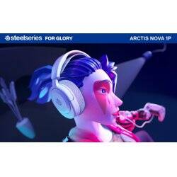 ARCTIS NOVA 1 P - WHITECASQUE GAMING PLAYSTATION