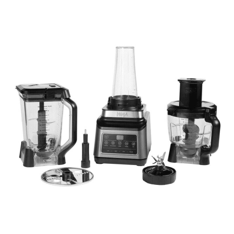 Ninja BN800 food processor 1200 W 1.8 L Black, Silver Built-in scales