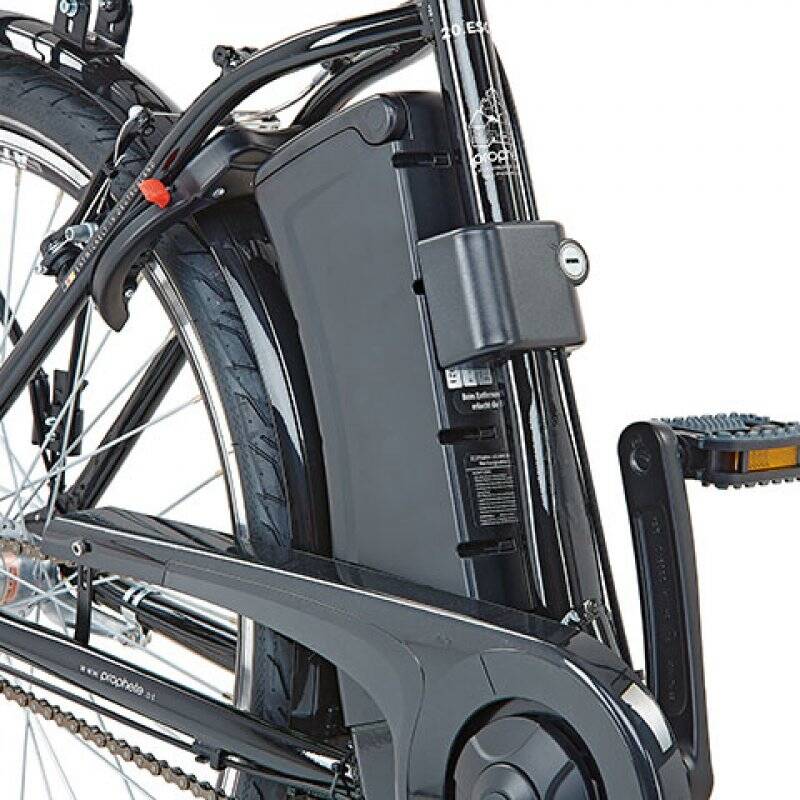 Prophete GENIESSER City E-Bike 26" Black Aluminium 66 cm (26")