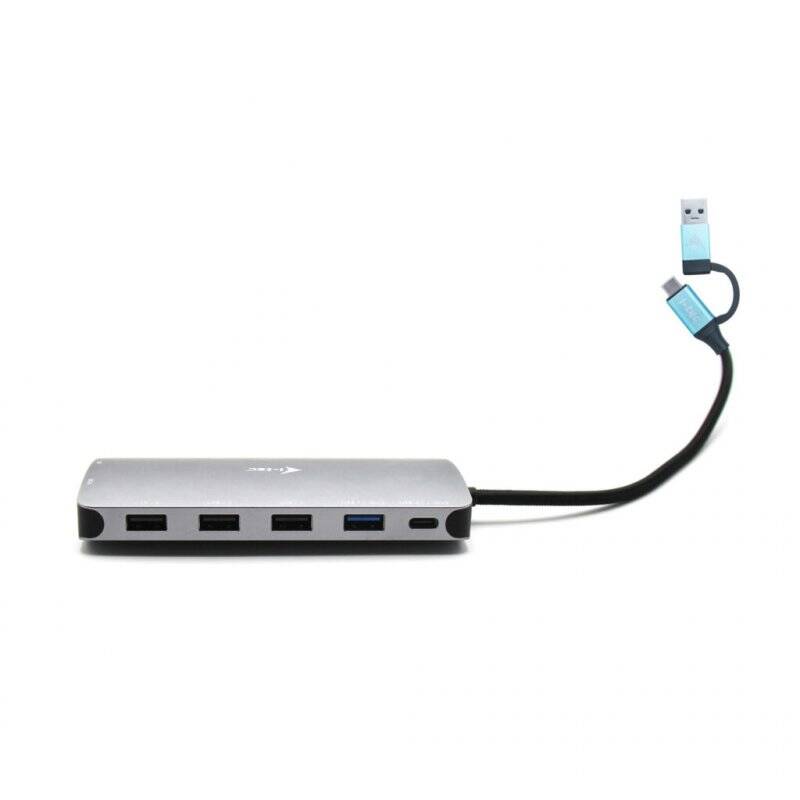 I-TEC USB 3.0 3X LCD NANO DOCK USB 3.0 USB-C/TB3 LAN PD 100W