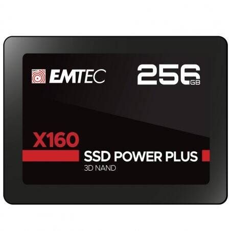 Emtec X160 2.5" 256 Go Série ATA III QLC 3D NAND