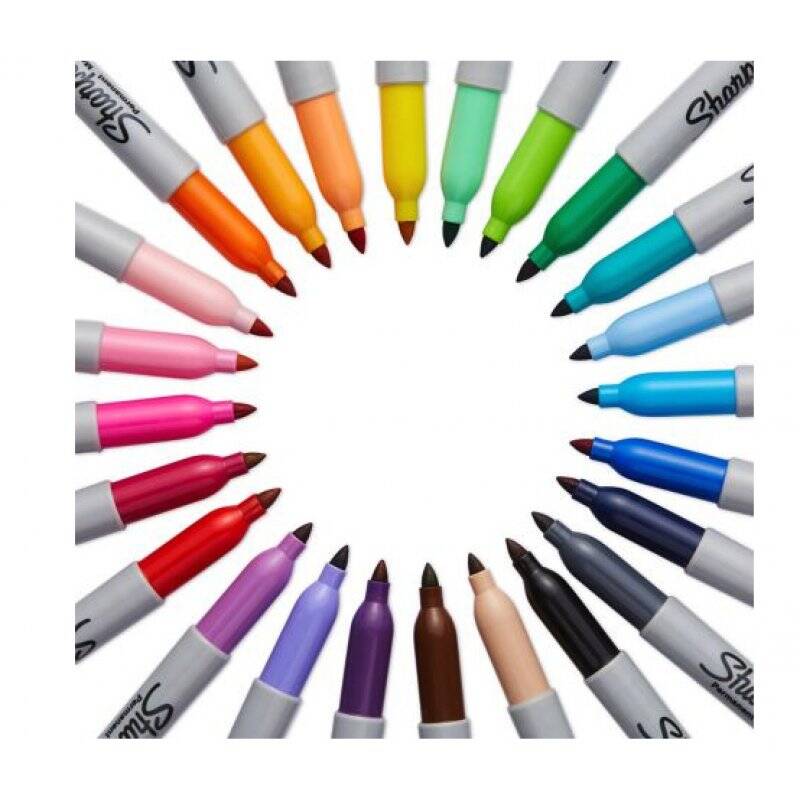 Sharpie Fine marker 20 pc(s) Fine tip Multicolour
