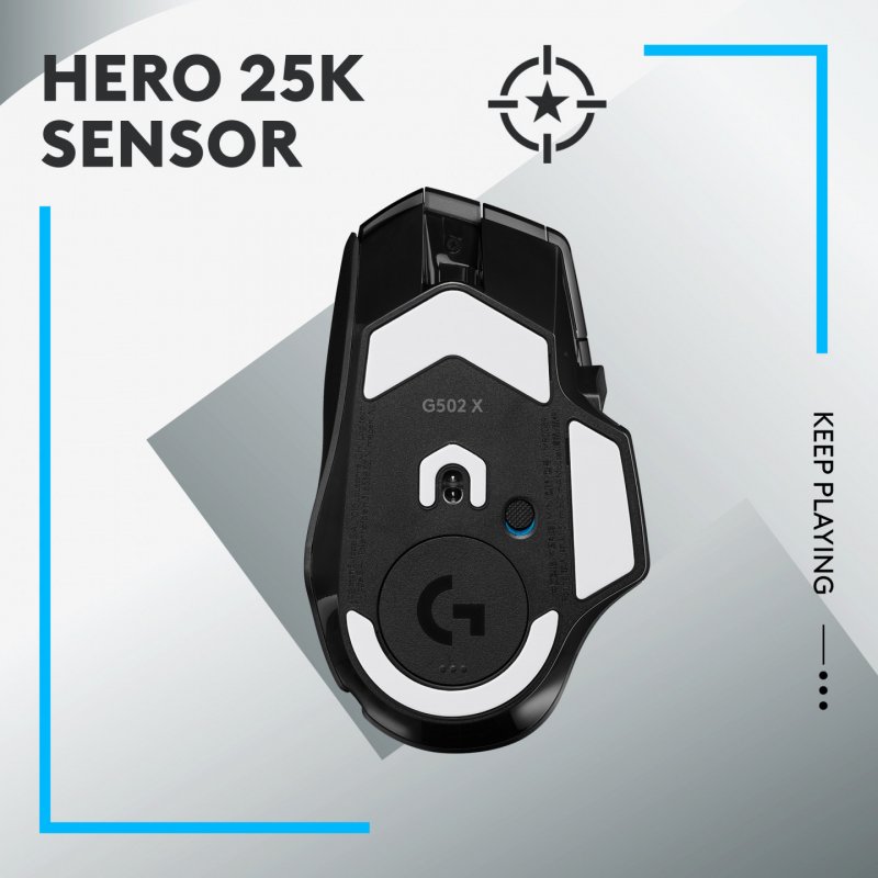 G502 X LIGHTSPEED BLACK/CORE EER2