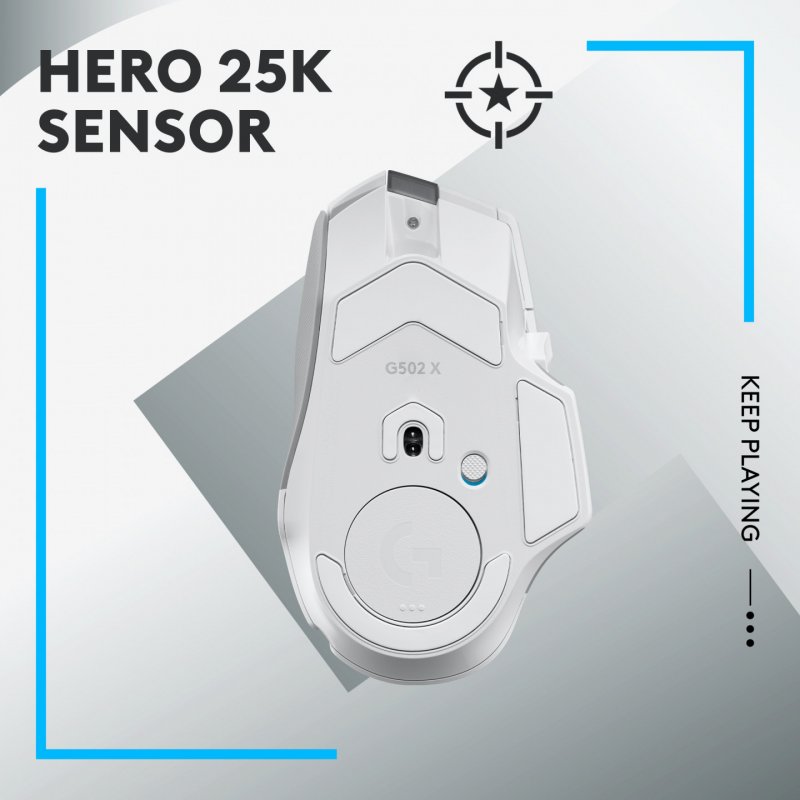 G502 X LIGHTSPEED WHITE/CORE EER2