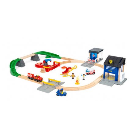 BRIO - Rescue Team Train Set - (36025)