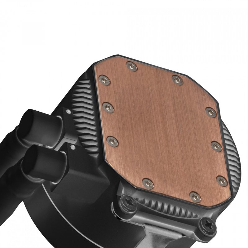 Mars Gaming MLONE120 système de refroidissement d’ordinateur Processeur Refroidisseur de liquide tout-en-un 12 cm Noi