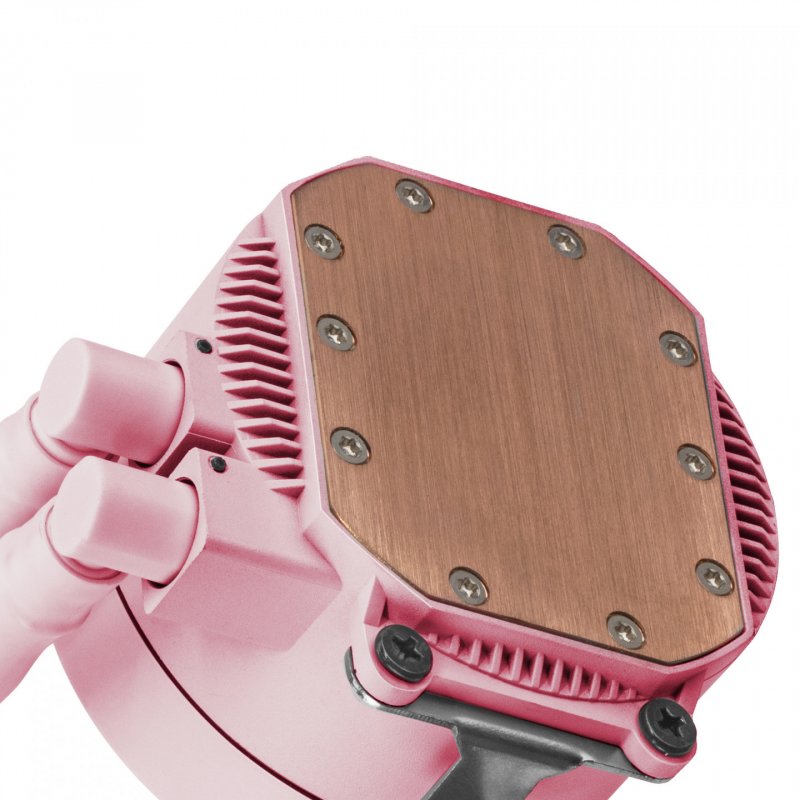 Mars Gaming ML-ONE120 Pink Liquid CPU Cooler TDP 200W Infinity Mirror FRGB Silent Fan Universal Multisocket