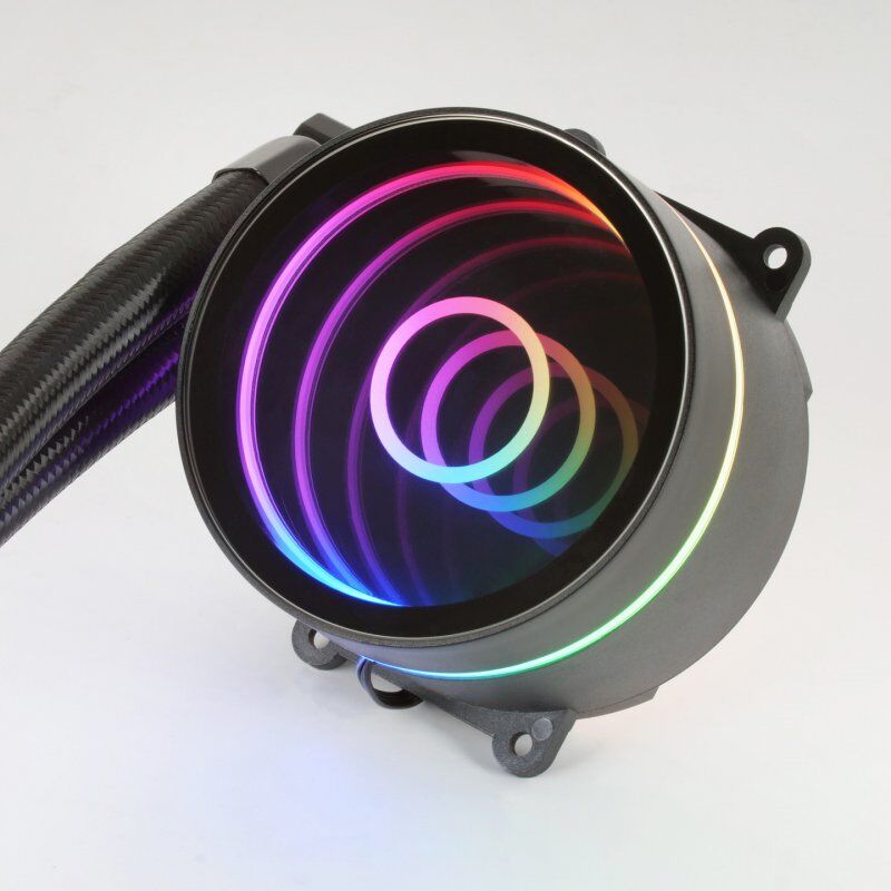 Mars Gaming ML-ONE360 Black CPU Liquid Cooling TDP 550W 3 Fans FRGB