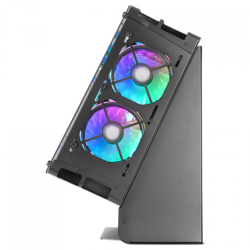 Mars Gaming MCB Black PC Gaming ATX XL Case Custom Premium Edition Modular Dual Chamber Structure