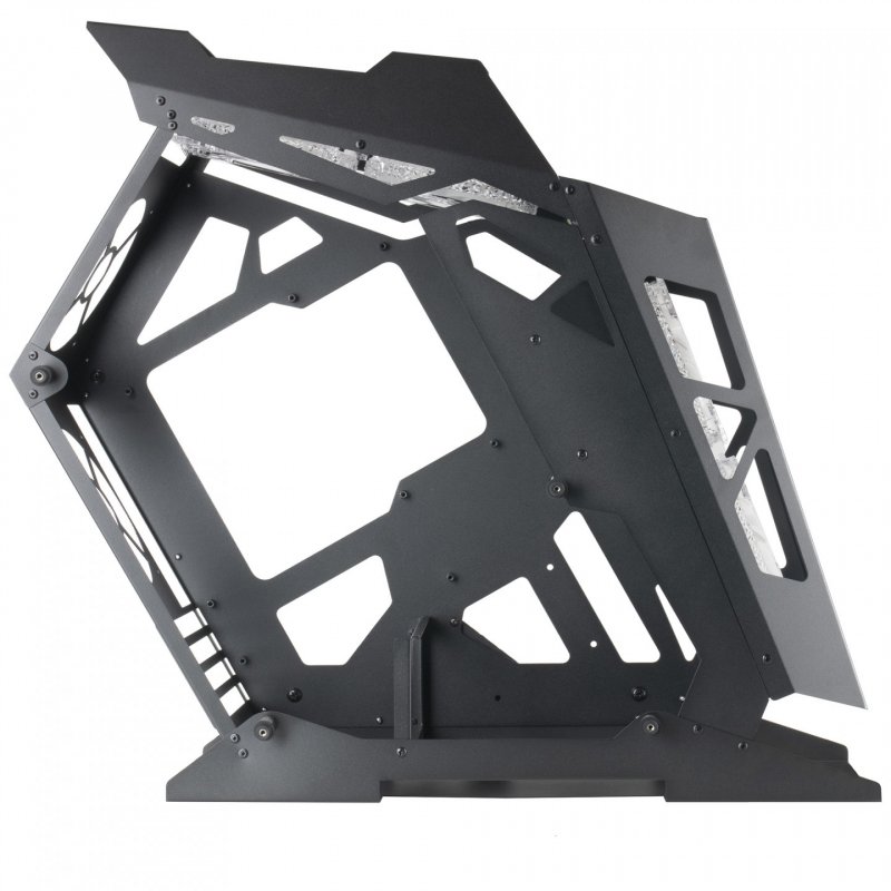 Mars Gaming MC61 Black Micro-ATX Compact Gaming PC Case 4xFan 12cm ARGB Chroma