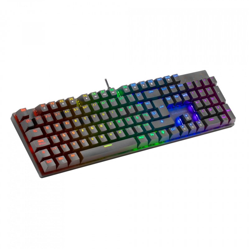 Mars Gaming MK422 clavier USB AZERTY Français Noir