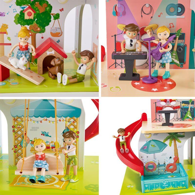 Hape - Musical Doll House (87-3411)