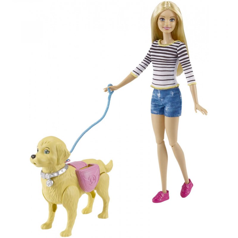 Barbie Walk & Potty Pup