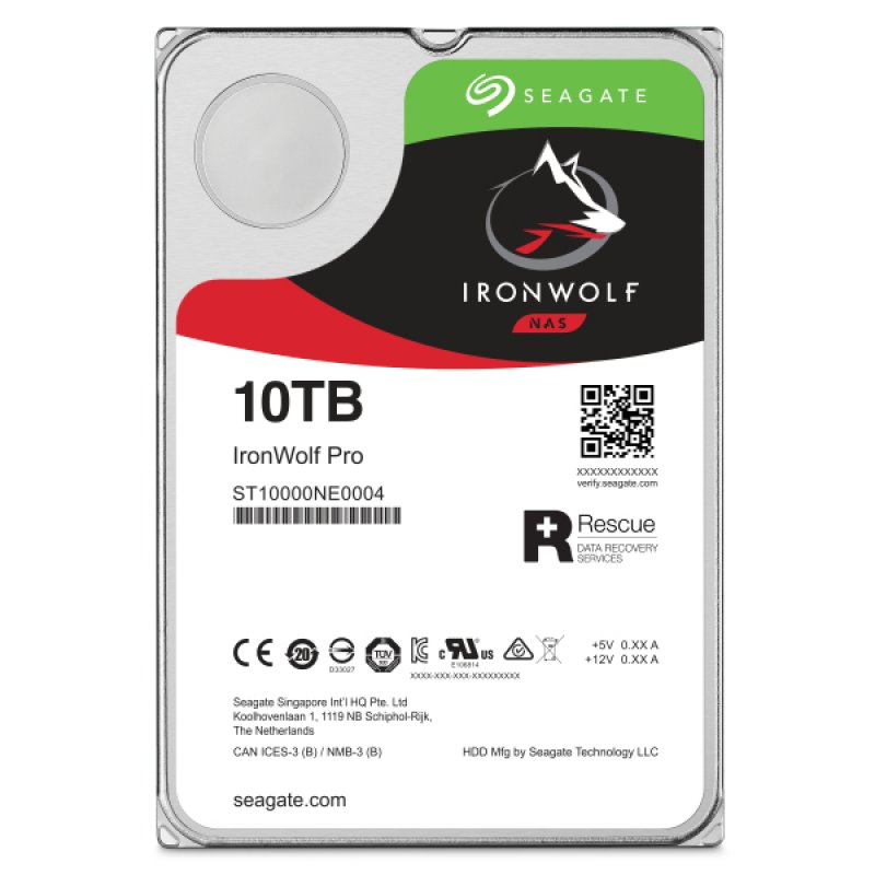 IRONWOLF PRO 10TB SATA 3.5IN 7200RPM ENTERPRISE NAS