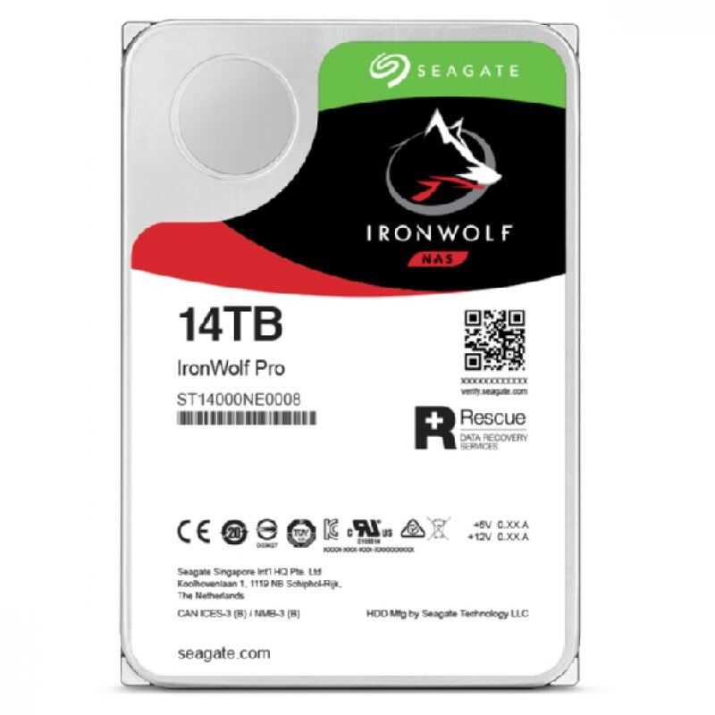 IRONWOLF PRO 14TB SATA 3.5IN 7200RPM ENTERPRISE NAS