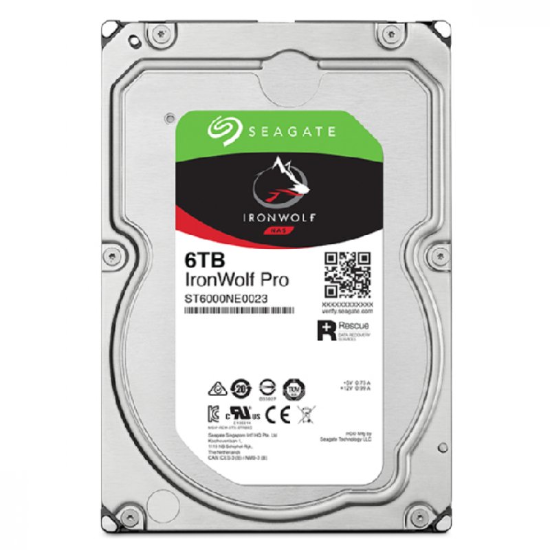 IRONWOLF PRO 6TB SATA 3.5IN 7200RPM ENTERPRISE NAS