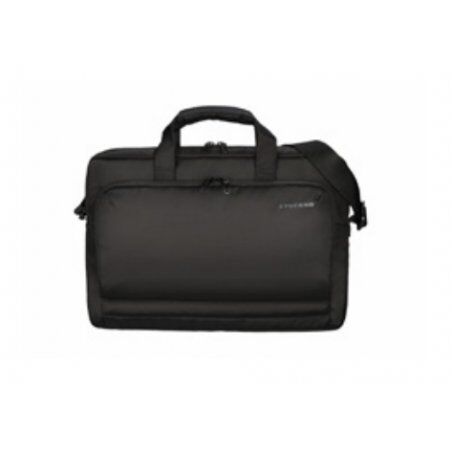 Tucano Star notebook case 39.6 cm (15.6") Messenger case Black