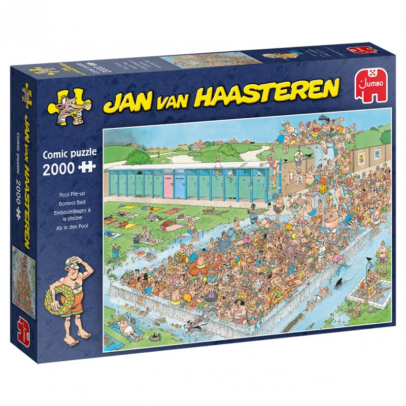 Jan van Haasteren - Pool Pile-Up - 2000 pcs - (20040)