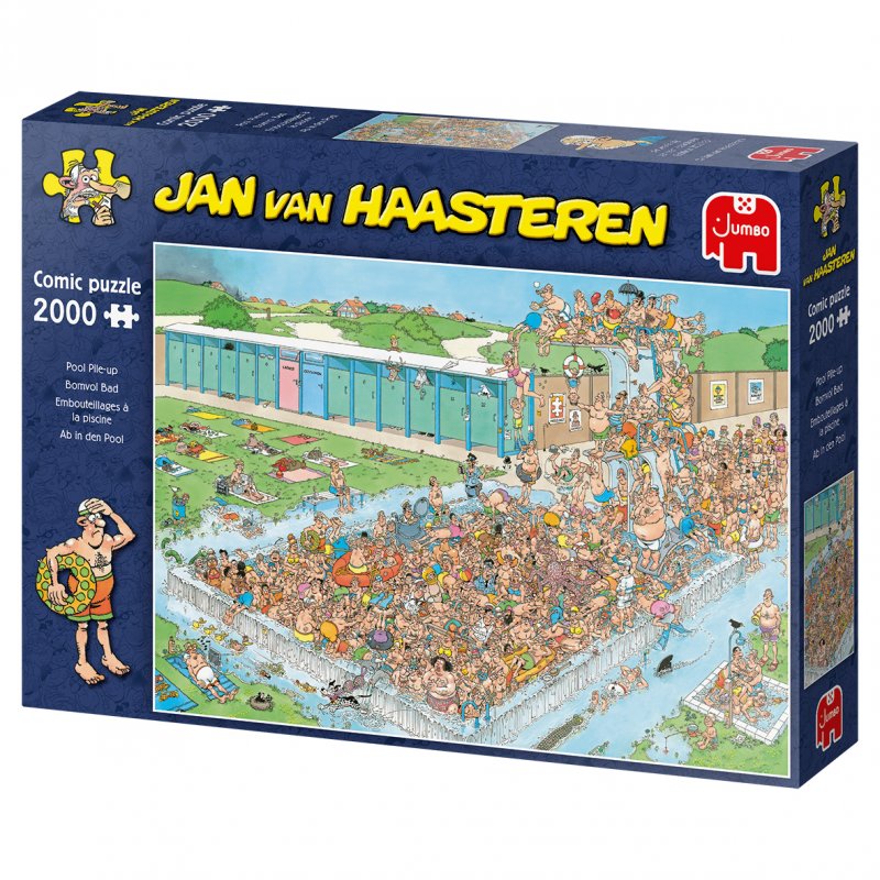 Jan van Haasteren - Pool Pile-Up - 2000 pcs - (20040)
