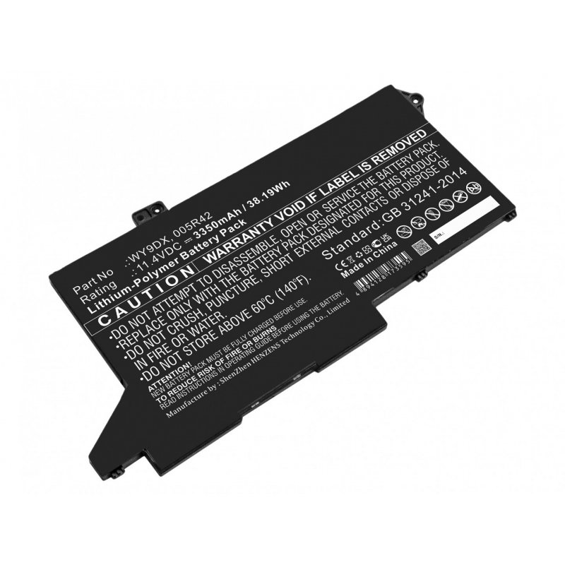 BATTERY M3KCN FOR DELL 39Wh