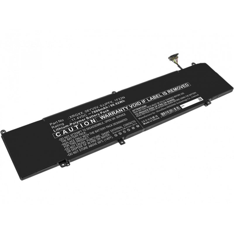 BATTERY XRGXX FOR DELL 89Wh