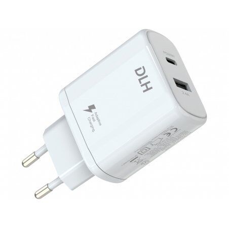 DLH DY-AU4795W mobile device charger Smartphone, Tablet White AC Fast charging Indoor