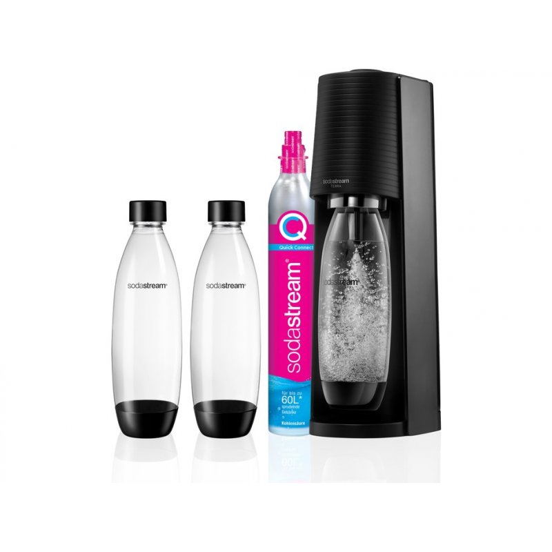 SodaStream Terra Megapack Noir