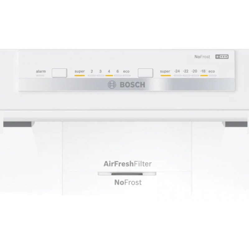 Bosch Serie 4 KGN86VIEA réfrigérateur-congélateur Pose libre 631 L E Acier inoxydable