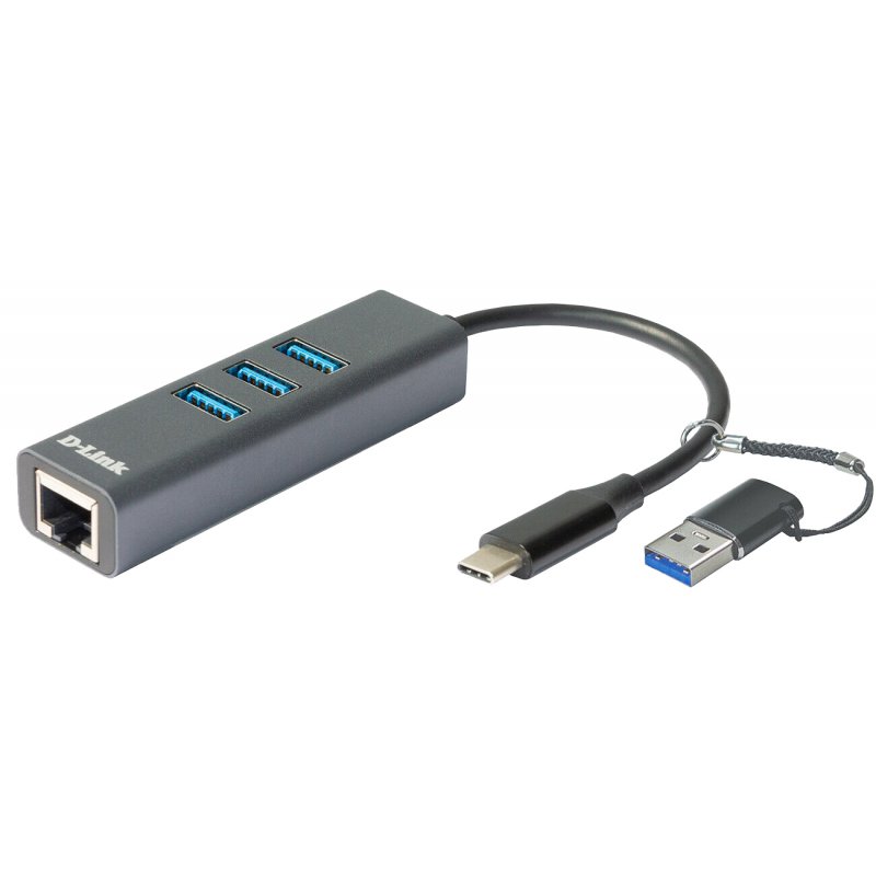USB-C/USB to Gigabit Ethernet Adapter