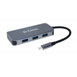 D-Link Hub USB-C 6-en-1 avec HDMI/Gigabit Ethernet/alimentation DUB-2335