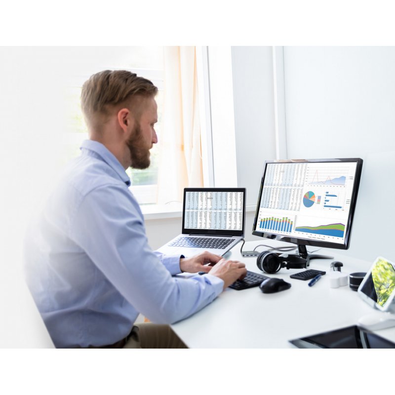 6-in-1 USB-C Hub with HDMI/Gigabit