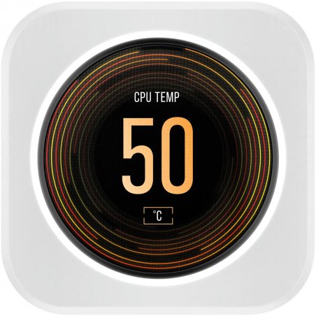 Corsair CW-9060066-WW système de refroidissement d’ordinateur Processeur Écran Blanc 1 pièce(s)