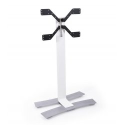 ITB ER039040 support pour téléviseur 190,5 cm (75") Noir, Blanc