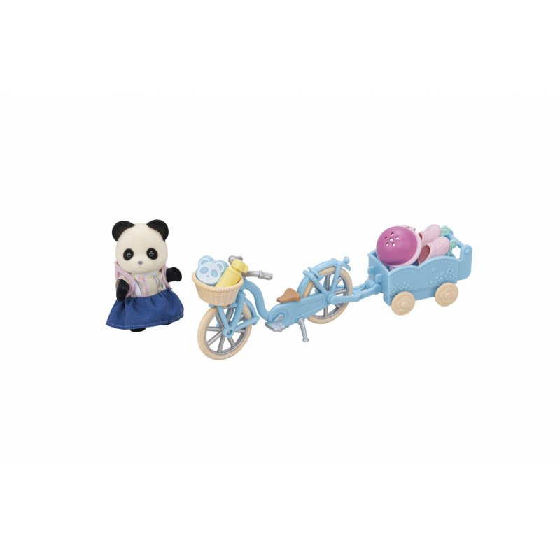 Sylvanian Families - Cycle & Skate Set -Panda Girl-(5652)