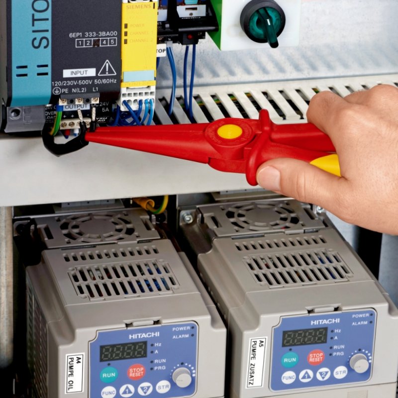 Knip Flachrundzange 220mm