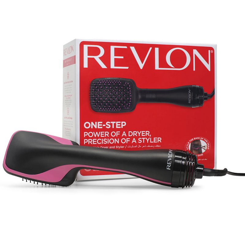 Revlon RVDR5212E brosse soufflante et fer à lisser Brosse soufflante à air chaud À chaleur Noir, Rose 800 W 2,5 m