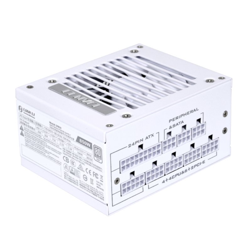 Lian Li SP850WHITE unité d'alimentation d'énergie 850 W 20-pin ATX SFX Noir