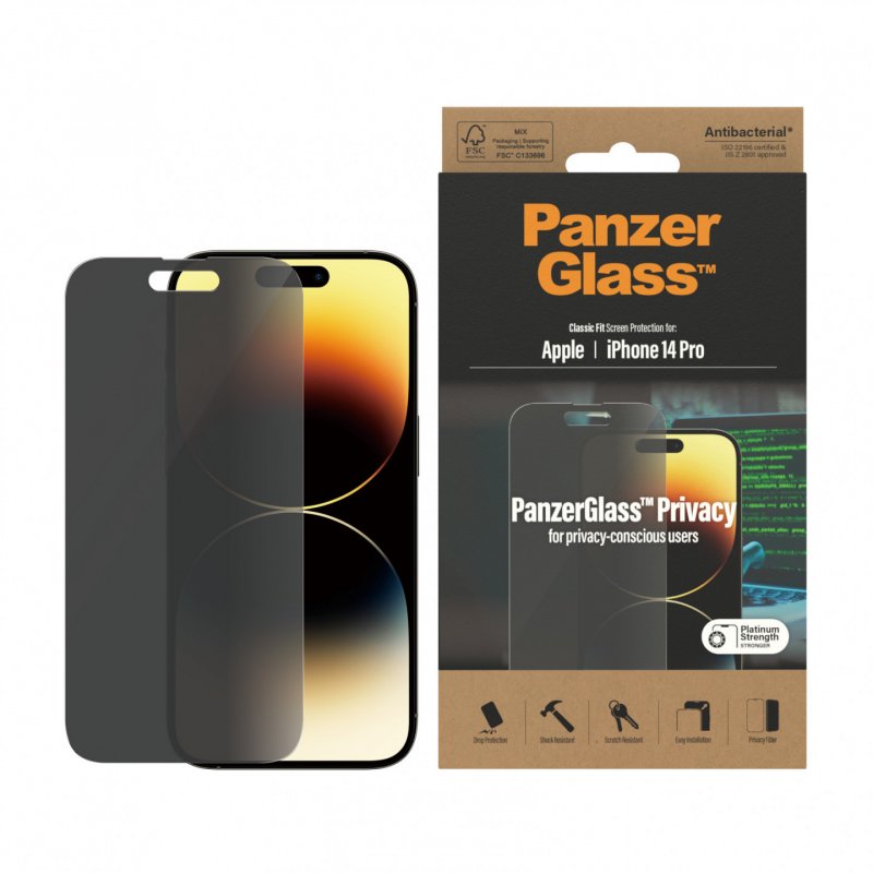 PanzerGlass Classic Fit Privacy Apple i Protection d'écran transparent 1 pièce(s)