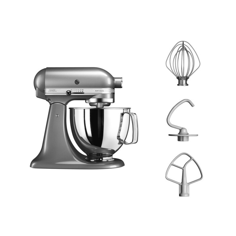 KitchenAid 5KSM125ECU food processor 300 W 4.8 L Silver