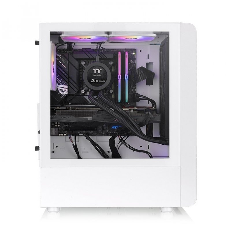 Thermaltake S200 TG ARGB Midi Tower White